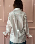 LES PRAIRIES DE PARIS - Chemise Darling in Red Stripe