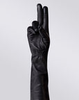 HANDSOME STOCKHOLM - Essentials Long Gloves in Black