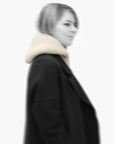 KARAKORAM - Knitted Hood/Balaclava in Cream