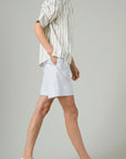 THIERRY COLSON - Vita Blouse in Blue and Yellow Capri Stripes