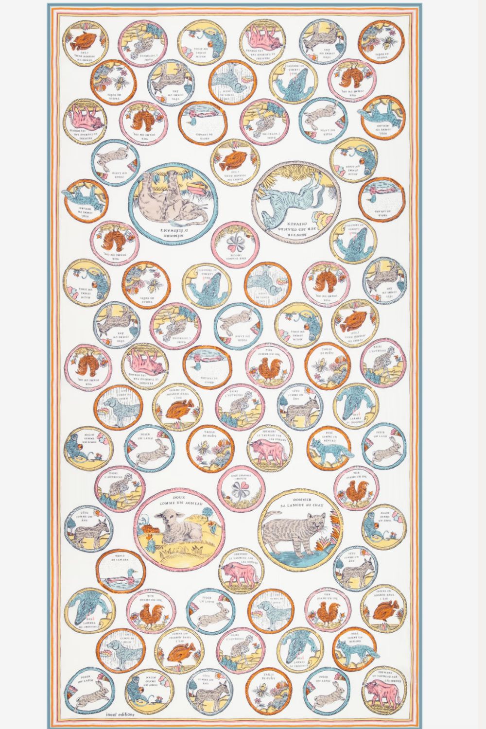 INOUI EDITIONS - Chance 100 Scarf in Off White