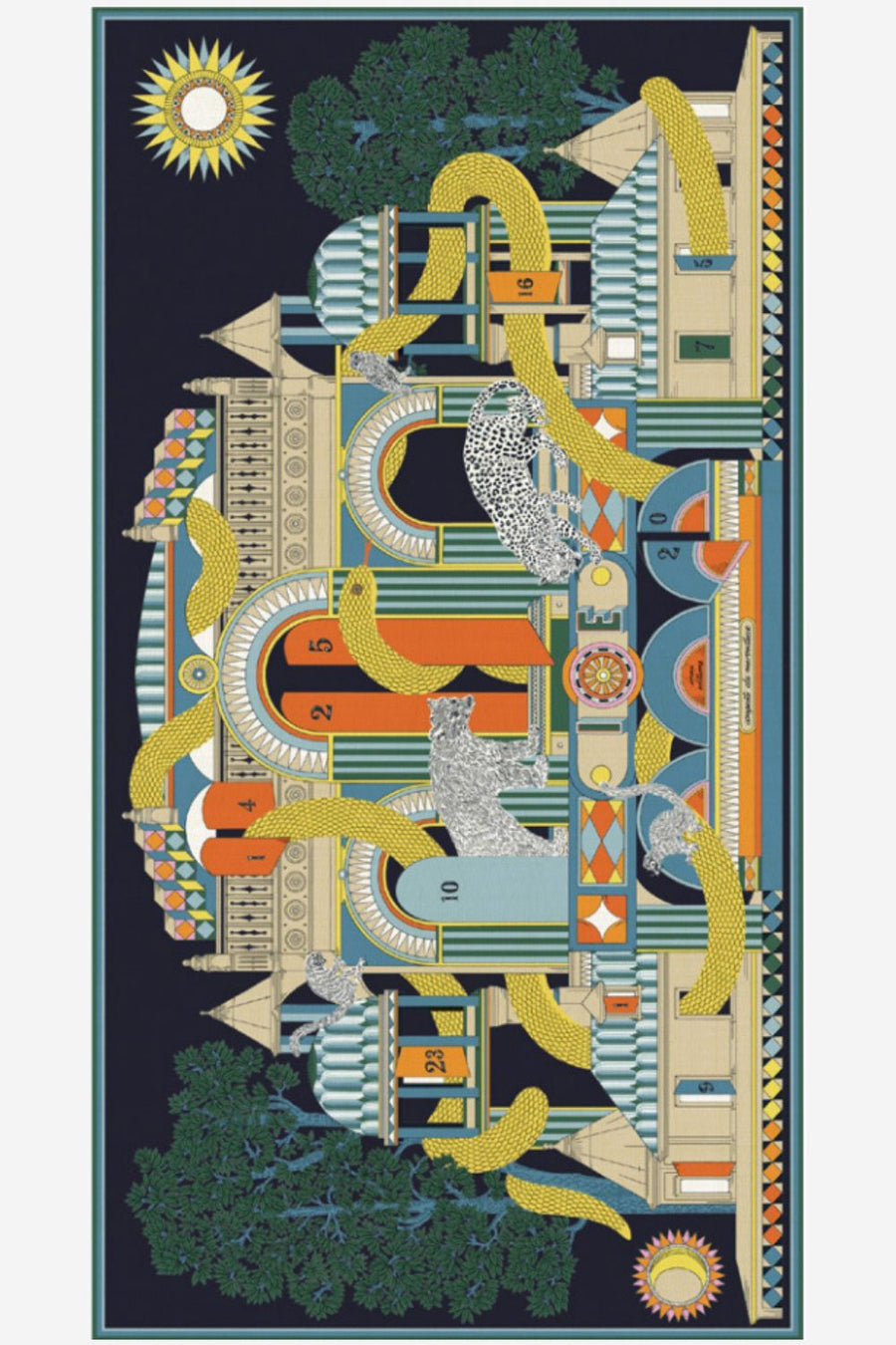 INOUI EDITIONS - Nicolas 100cm Scarf in Multico