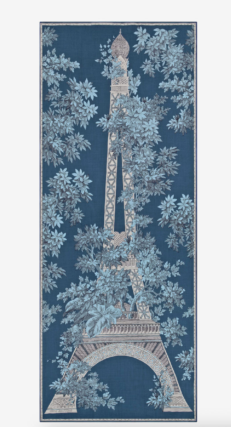 INOUI EDITIONS - Scarf 80 1889 in Blue