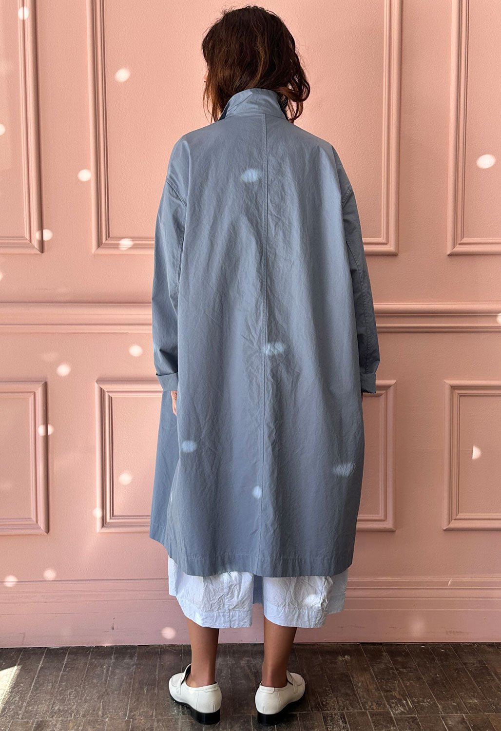 BERGFABEL - ALEX Coat in Avio Blue