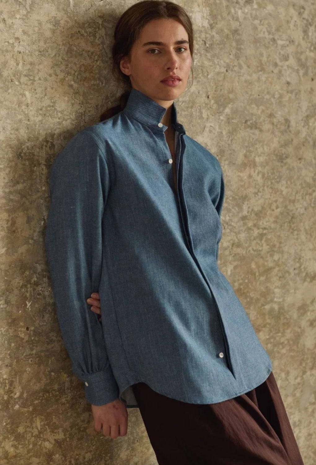 BOURRIENNE - Amazone Shirt in Ghali Fonce Blue