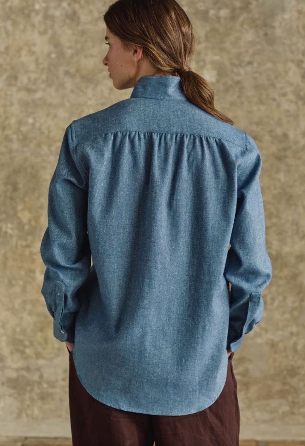 BOURRIENNE - Amazone Shirt in Ghali Fonce Blue