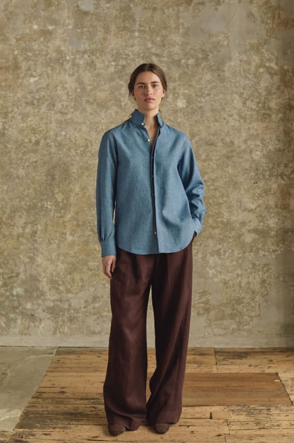 BOURRIENNE - Amazone Shirt in Ghali Fonce Blue