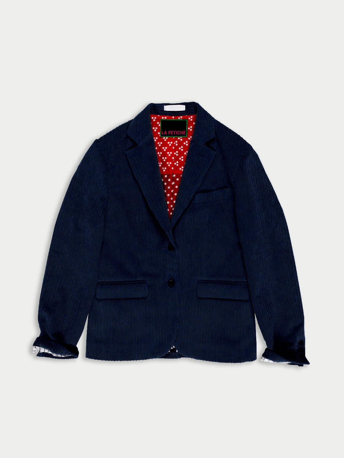 LA FETICHE - ANNIE CORDUROY JACKET IN NAVY