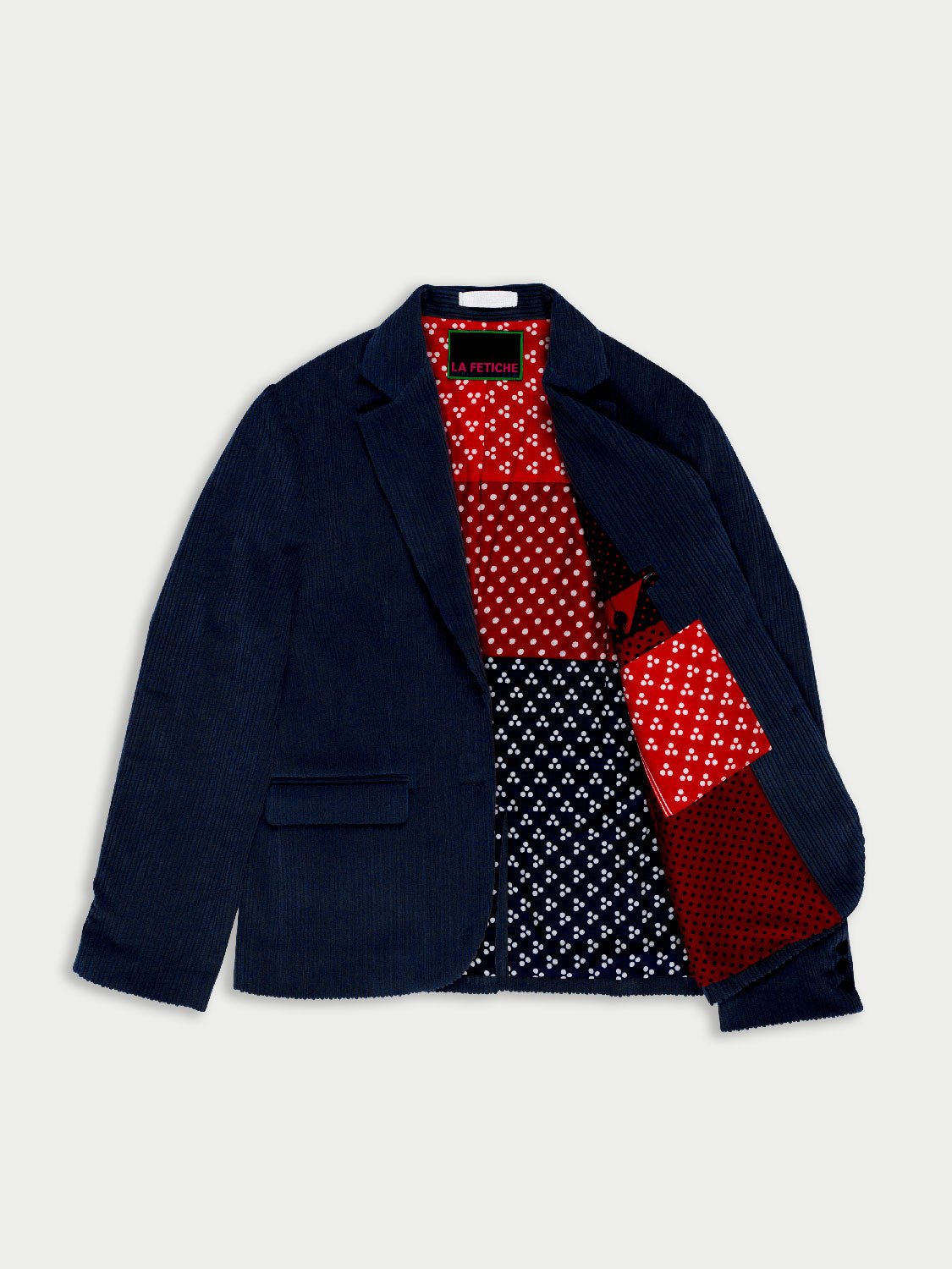 LA FETICHE - ANNIE CORDUROY JACKET IN NAVY