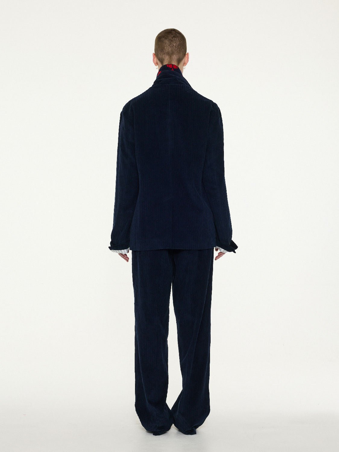 LA FETICHE - ANNIE CORDUROY JACKET IN NAVY