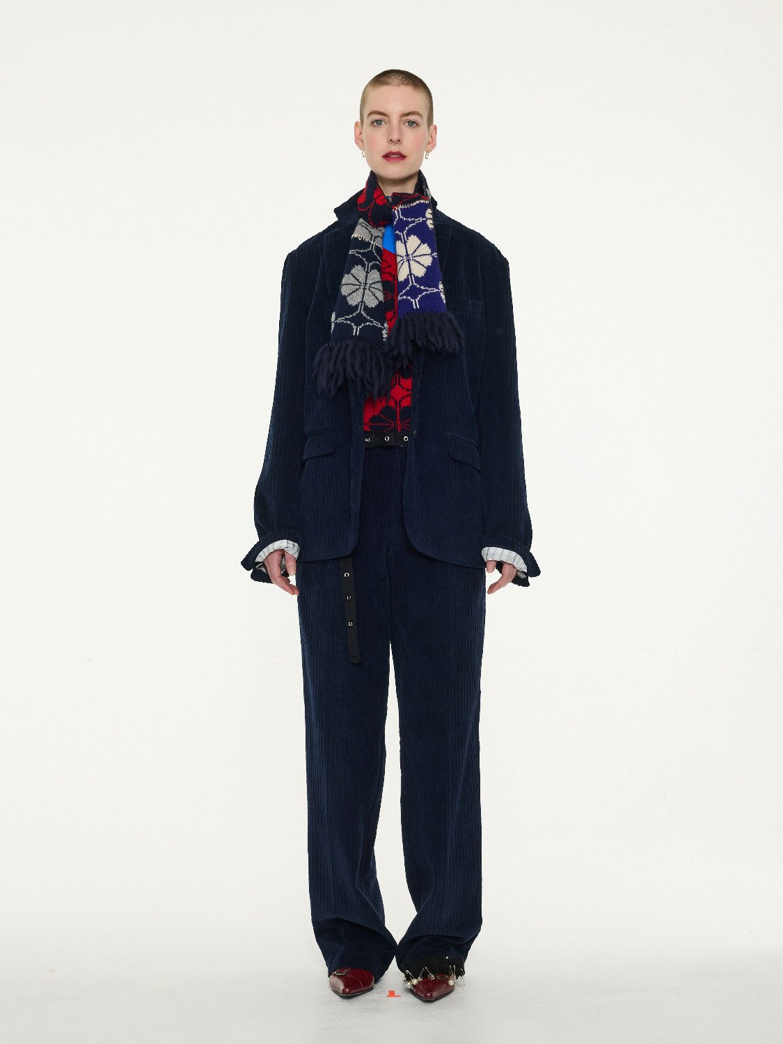 LA FETICHE - ANNIE CORDUROY JACKET IN NAVY
