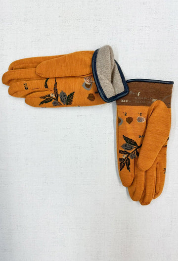 Antipast - Tree Gloves in Mustard