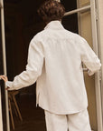 BOURRIENNE - Astre Overshirt in White