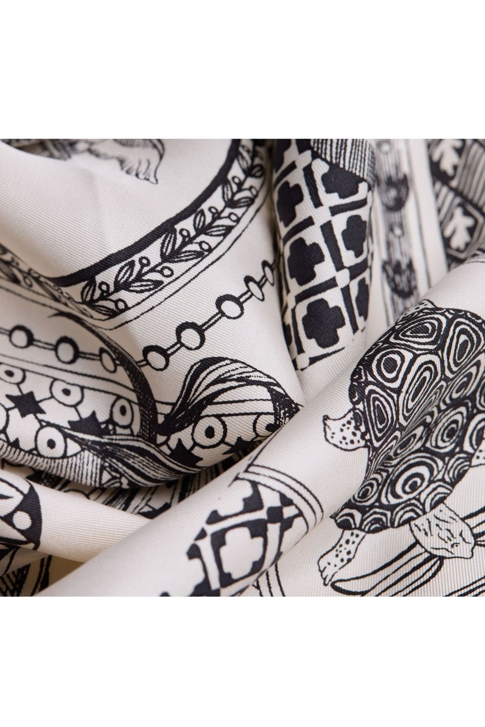 INOUI EDITIONS - Barocco 65 Scarf in Black