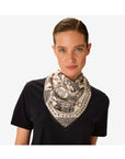 INOUI EDITIONS - Barocco 65 Scarf in Black