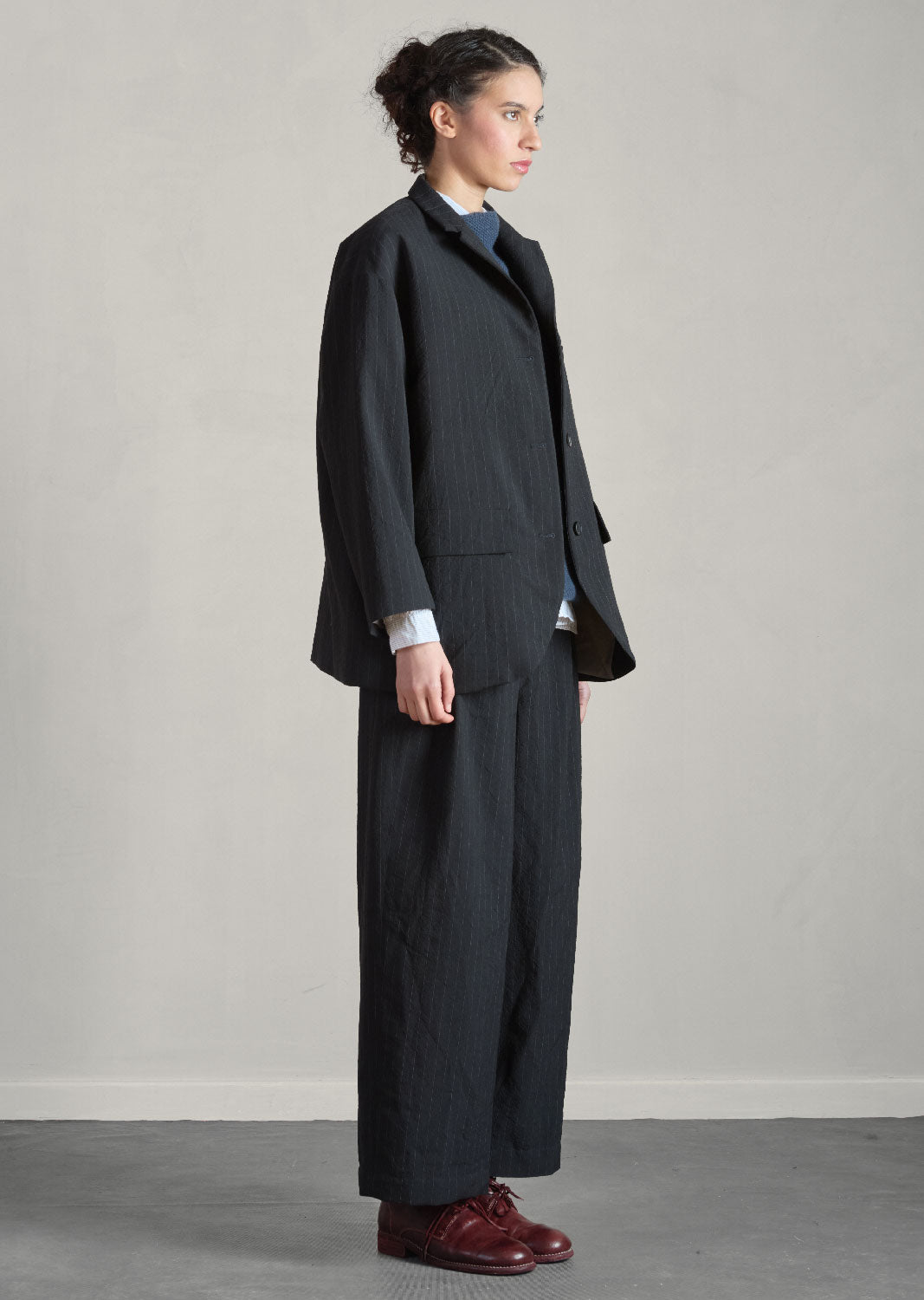 BERGFABEL - BELLA JACKET in NAVY STRIPE