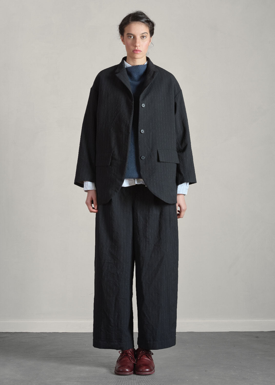 BERGFABEL - BELLA JACKET in NAVY STRIPE
