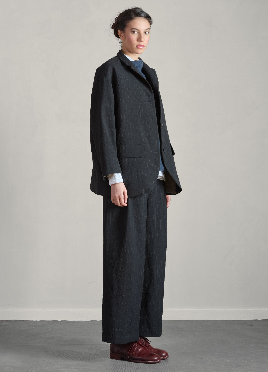 BERGFABEL - BELLA JACKET in NAVY STRIPE