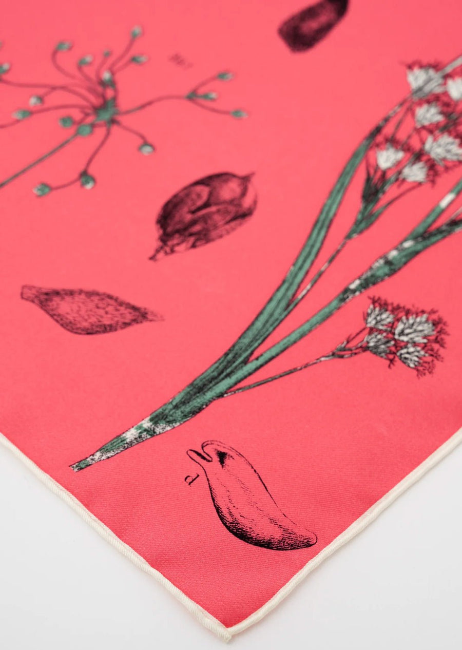 MANIPURI - Botany Scarf in Deep Pink