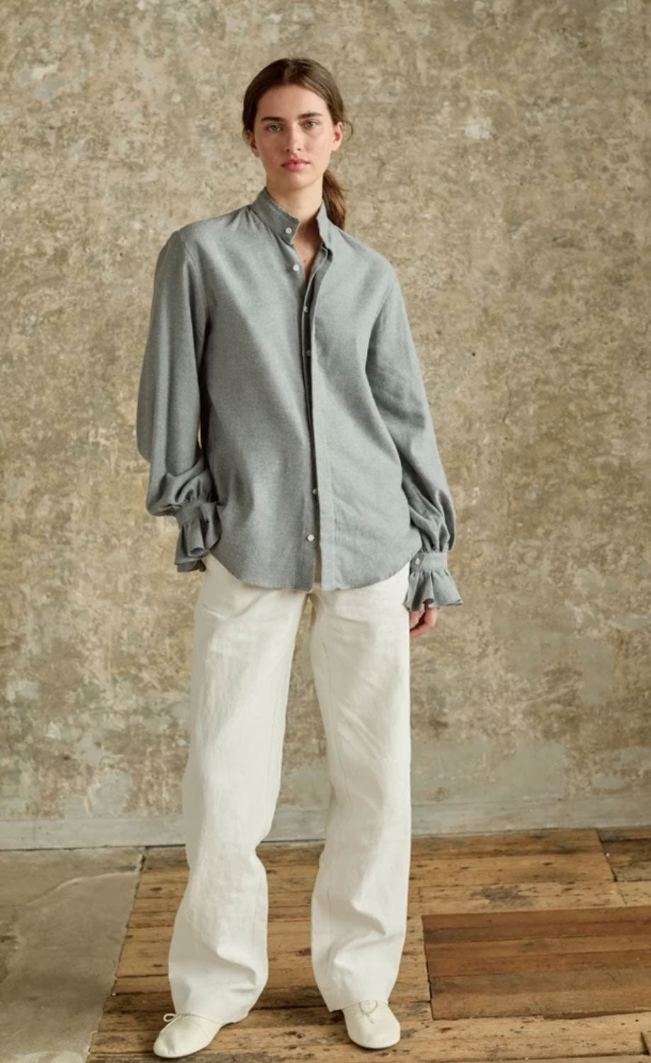 BOURRIENNE -  Chemise Boudoir Grey