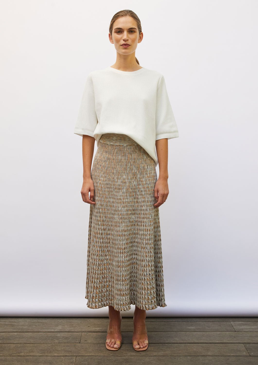 MOLLI - Skirt COCKTAIL in Natural -Beige