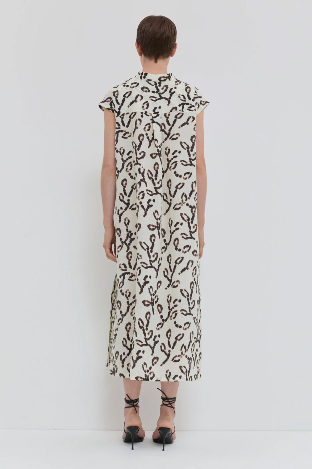 Christian Wijnants - Doryas Dress in Wheat Magnolia