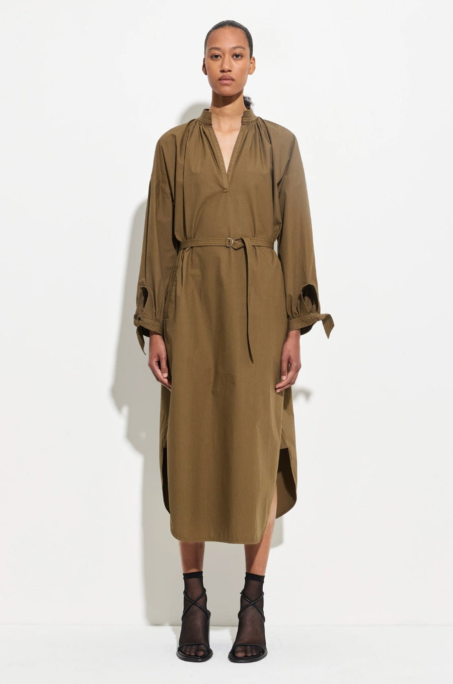 Christian Wijnants -Dulcie Dress in Olive