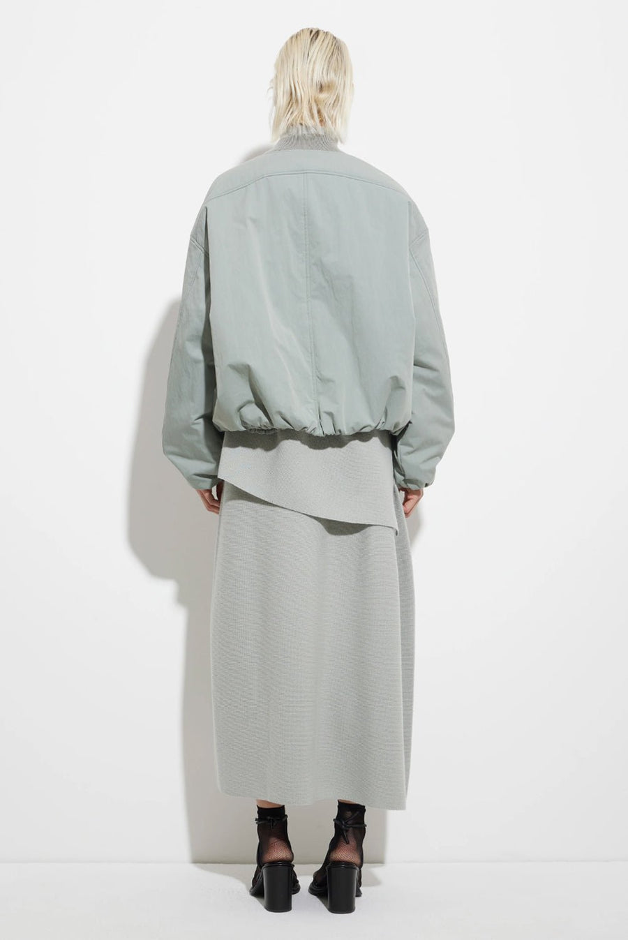 CHRISTIAN WIJNANTS - Jenai Bomber Jacket in Ocean Green