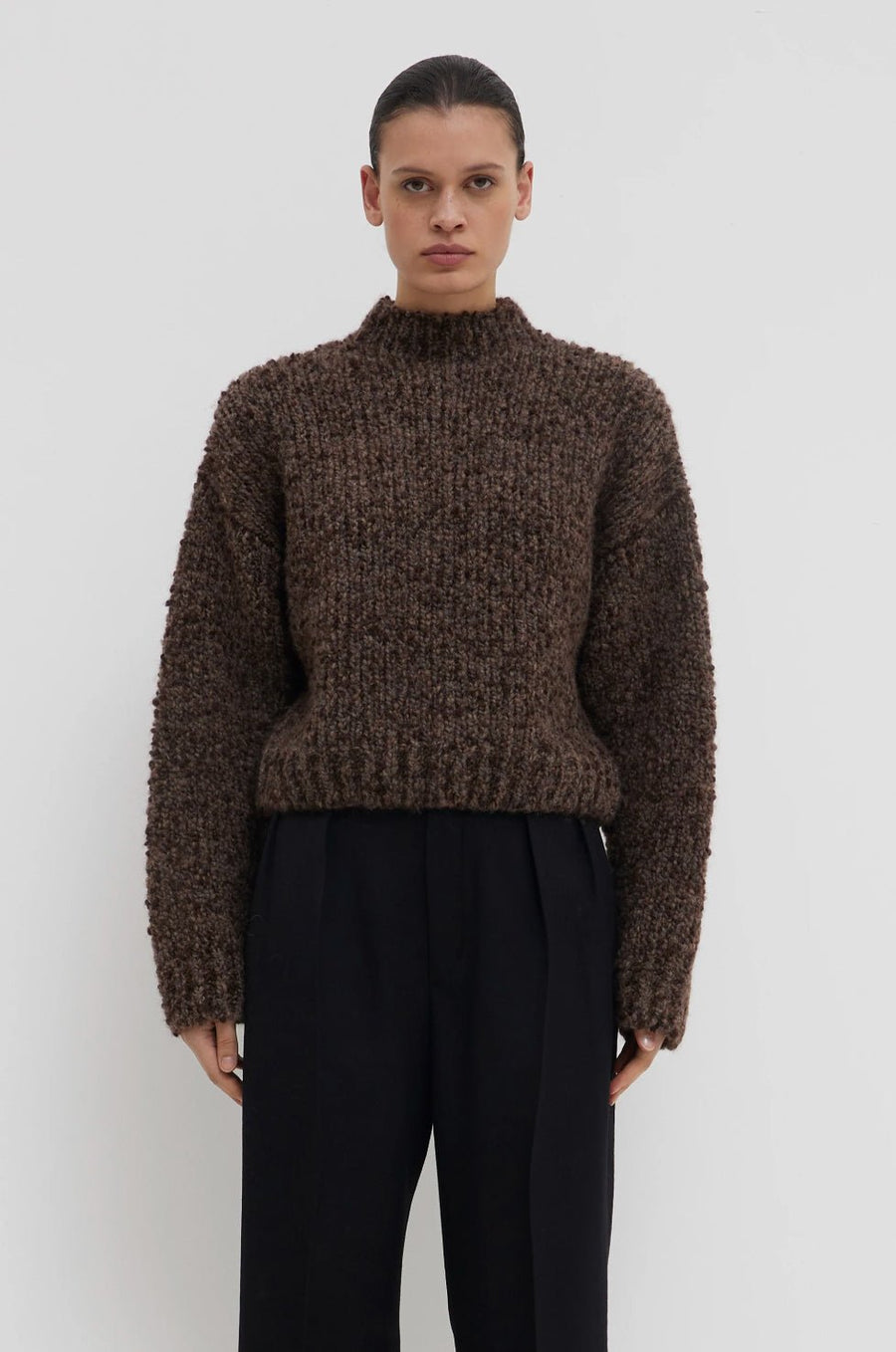 CHRISTIAN WIJNANTS - Kenzia Sweater in Choco