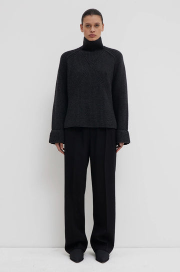 CHRISTIAN WIJNANTS - Kismet Sweater in Anthracite Grey