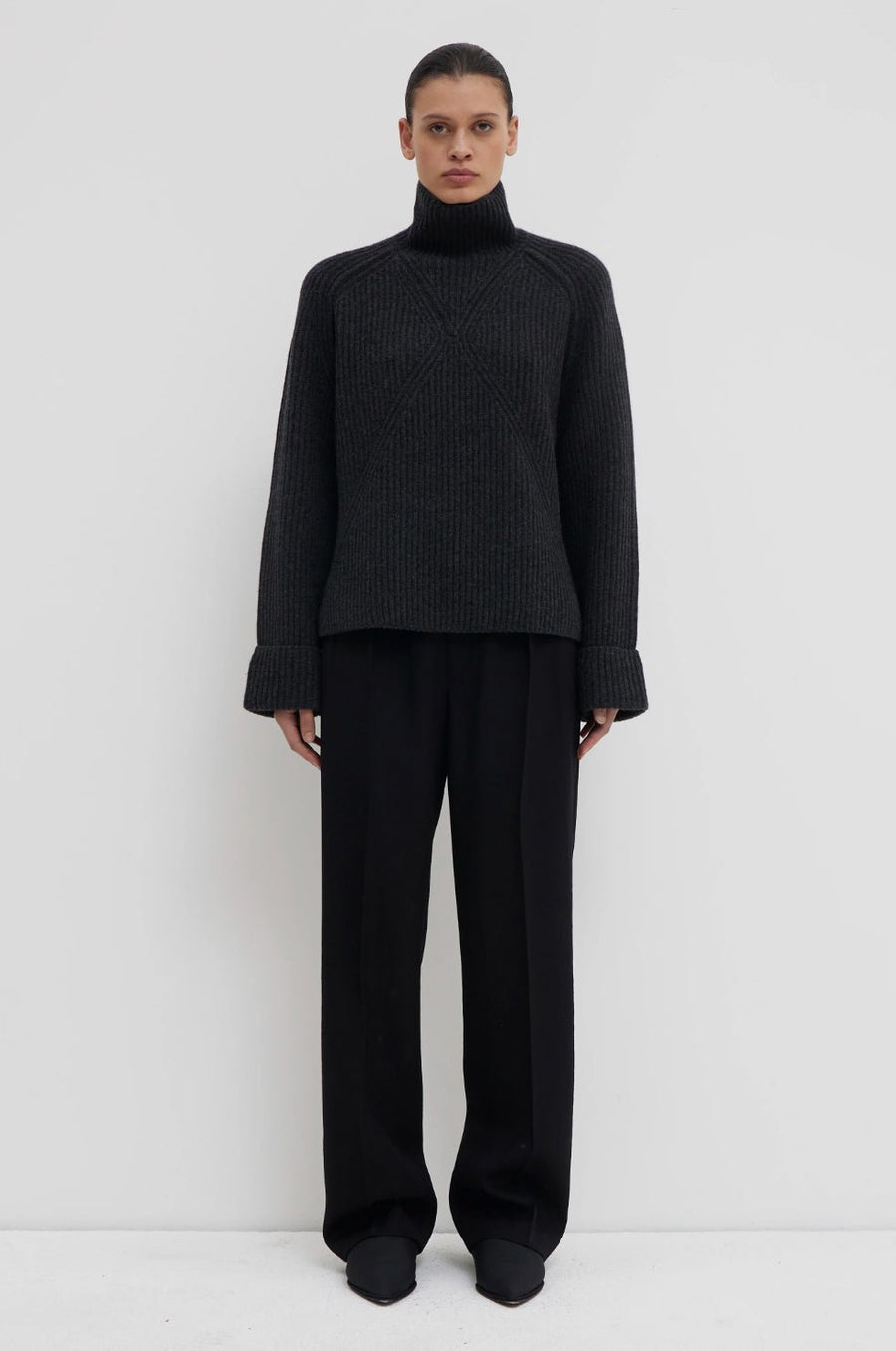 CHRISTIAN WIJNANTS - Kismet Sweater in Anthracite Grey