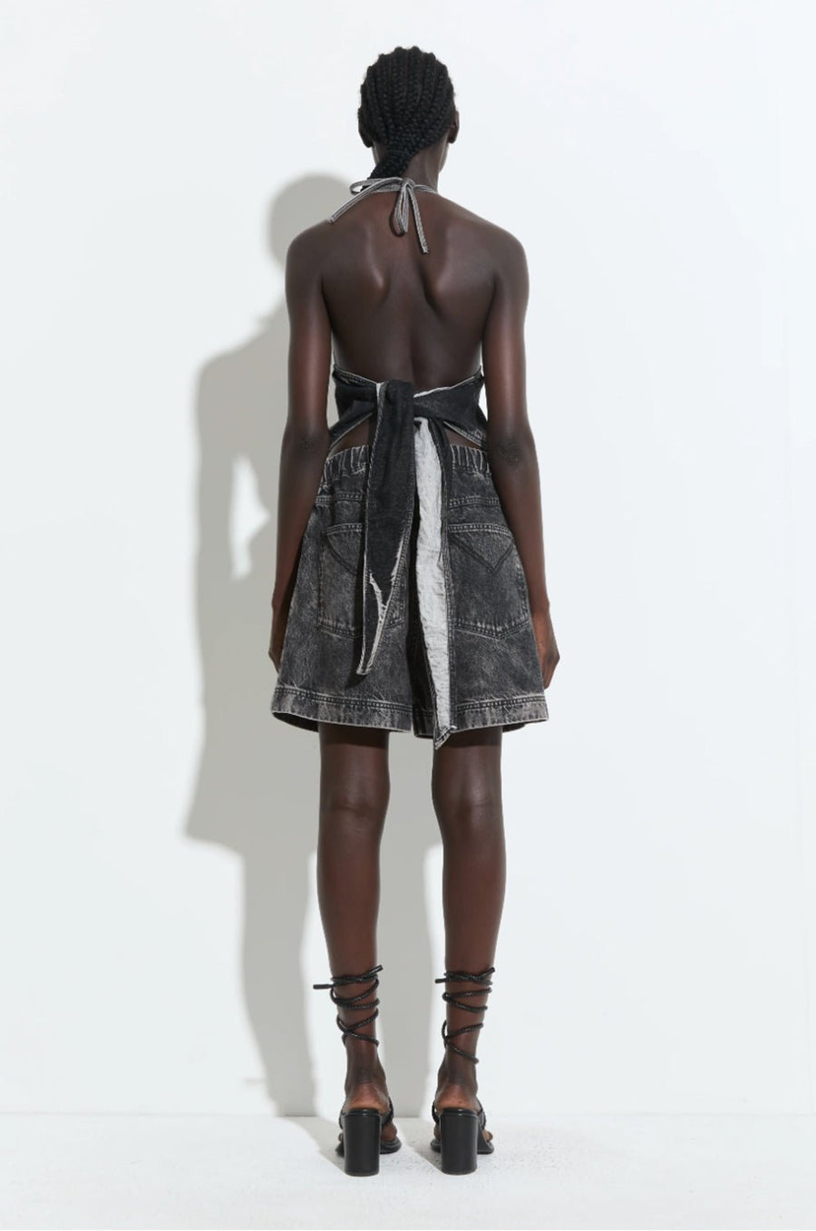 CHRISTIAN WIJNANTS - Panya Denim Shorts in Black