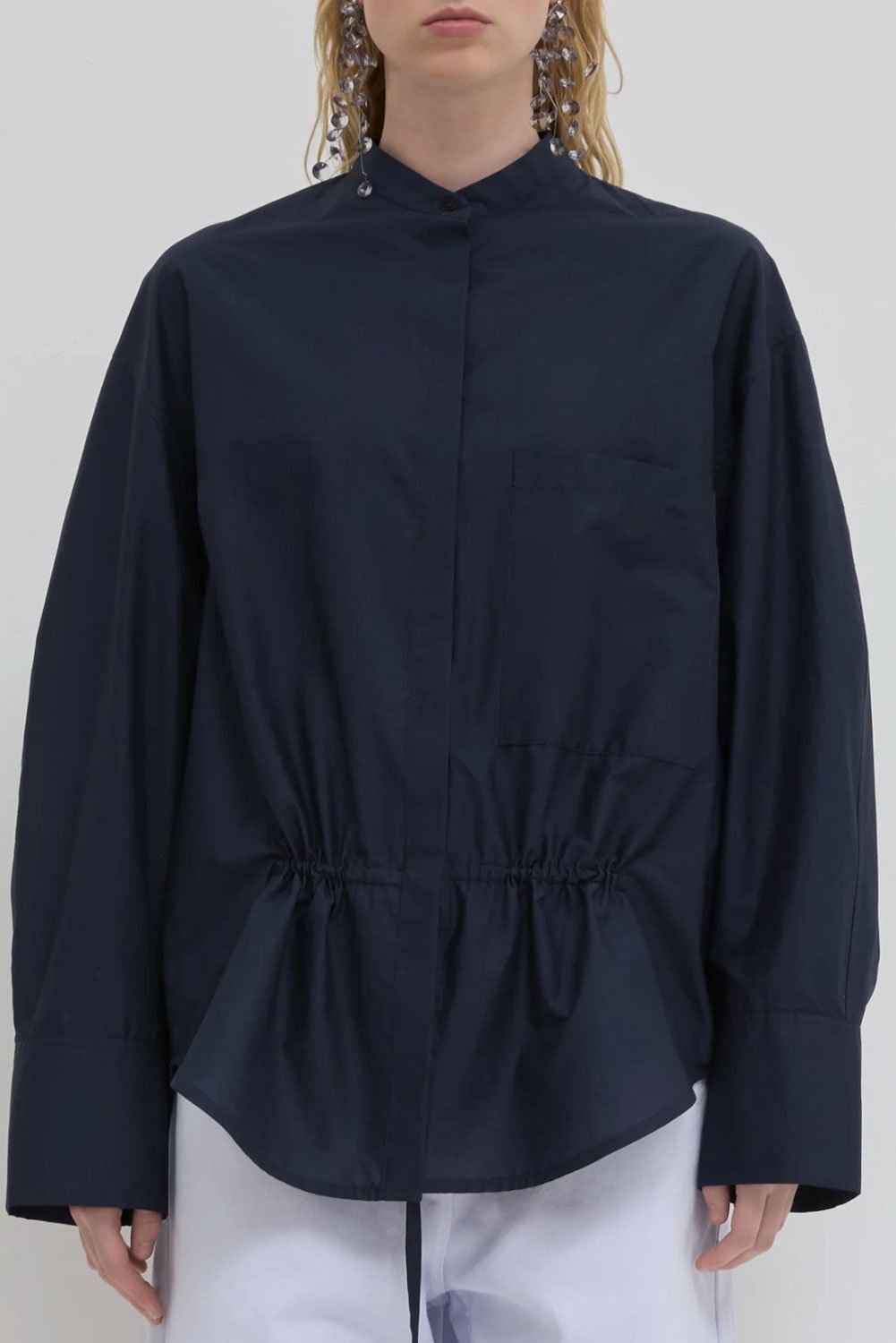 CHRISTIAN WIJNANTS - Tubi Shirt in Navy