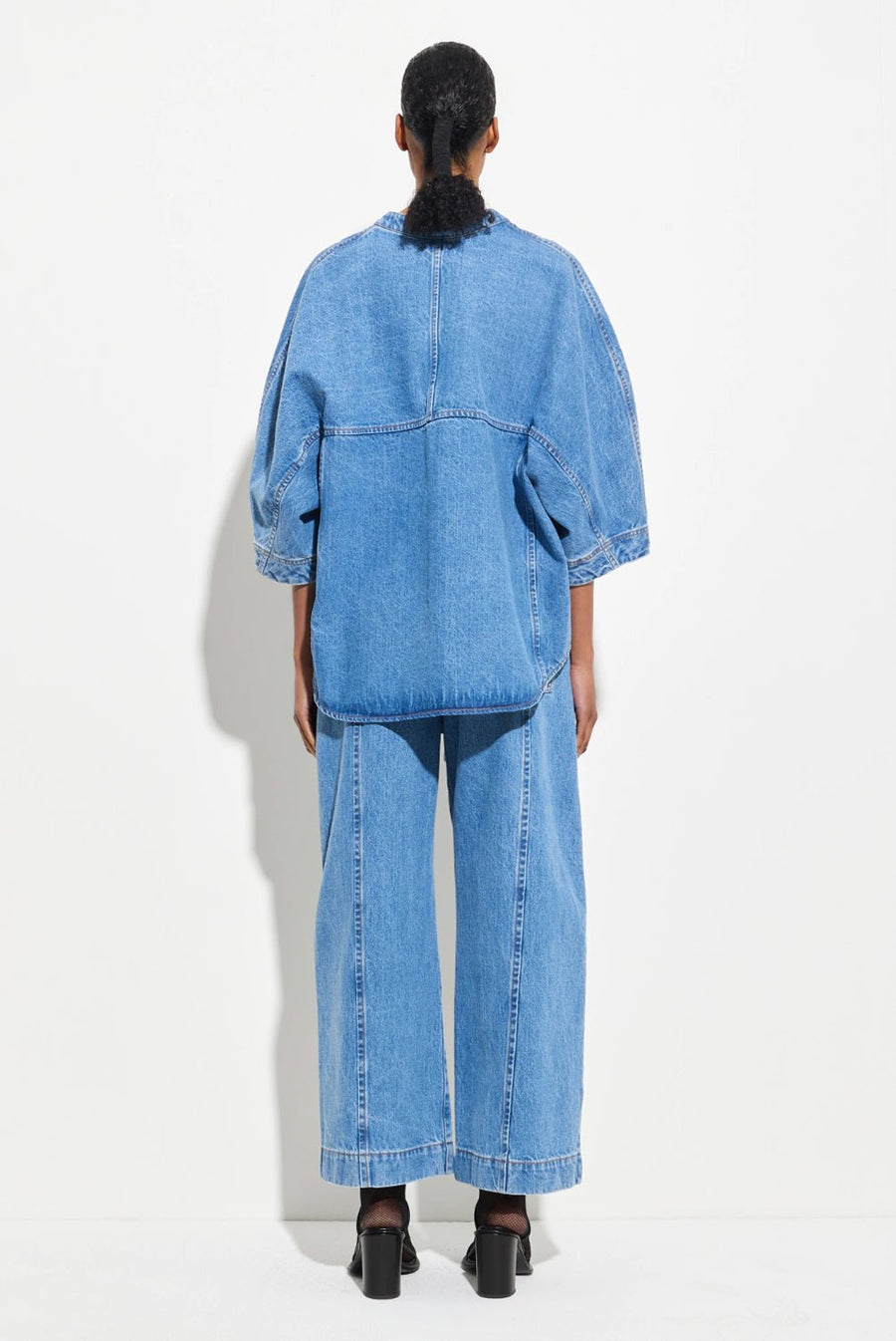 CHRISTIAN WIJNANTS - Tapari Denim Shirt in Blue