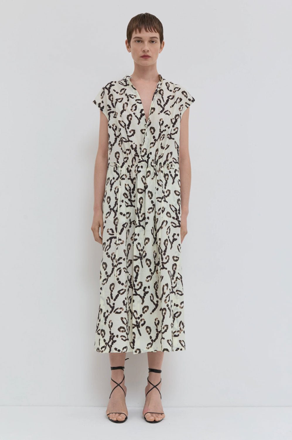 Christian Wijnants - Doryas Dress in Wheat Magnolia