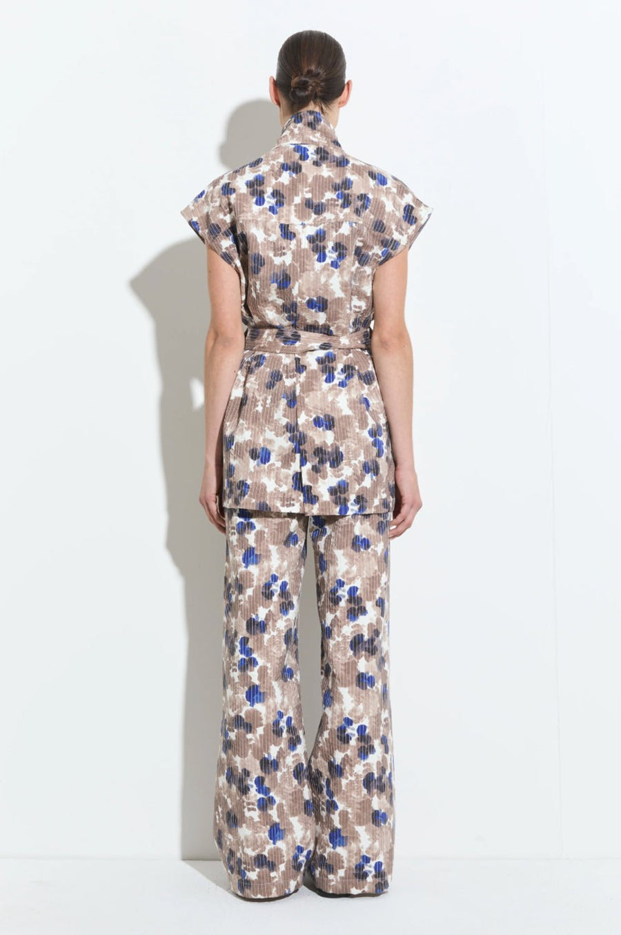 CHRISTIAN WIJNANTS - Jalit Jacket in Mole/Blue Hibiscus