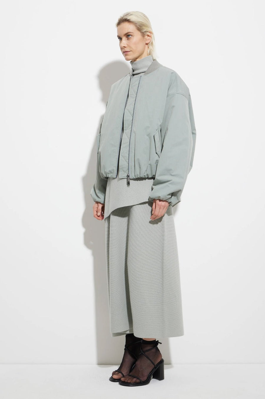 CHRISTIAN WIJNANTS - Jenai Bomber Jacket in Ocean Green