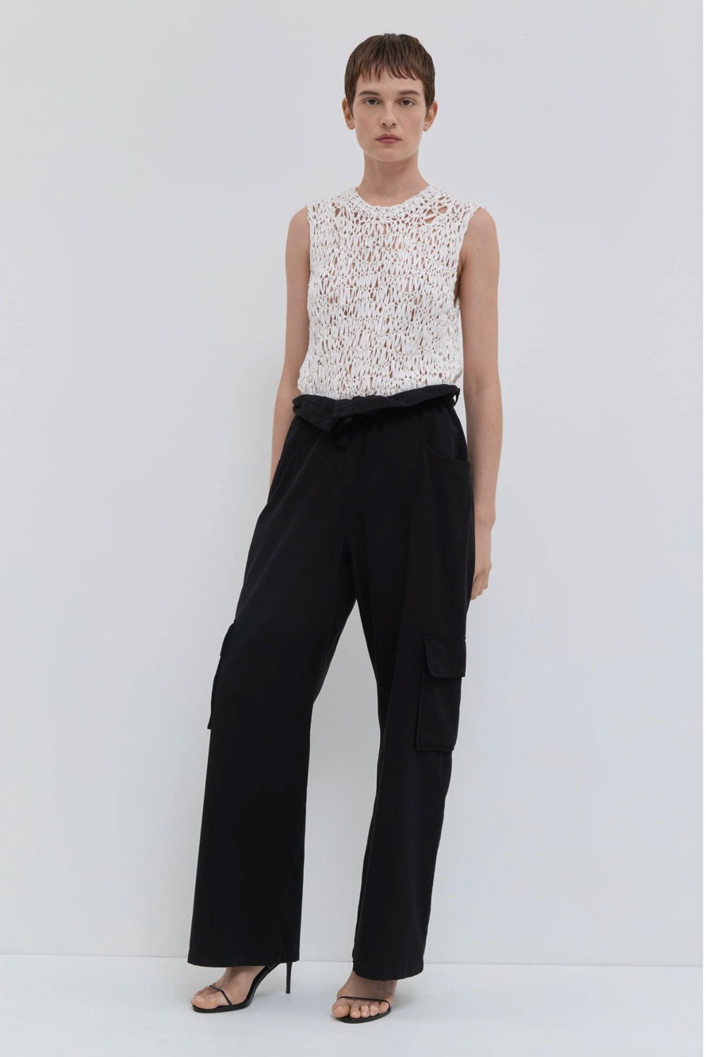Christian Wijnants - Posulo Cargo Pants in Black