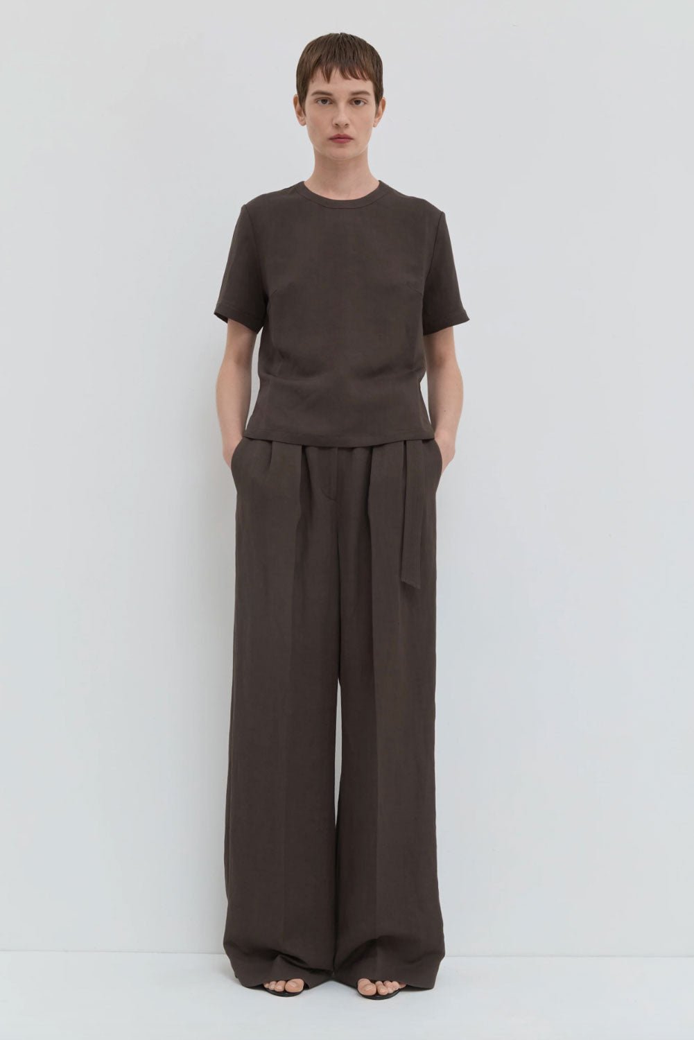 CHRISTIAN WIJNANTS - Tanto Top in Chestnut