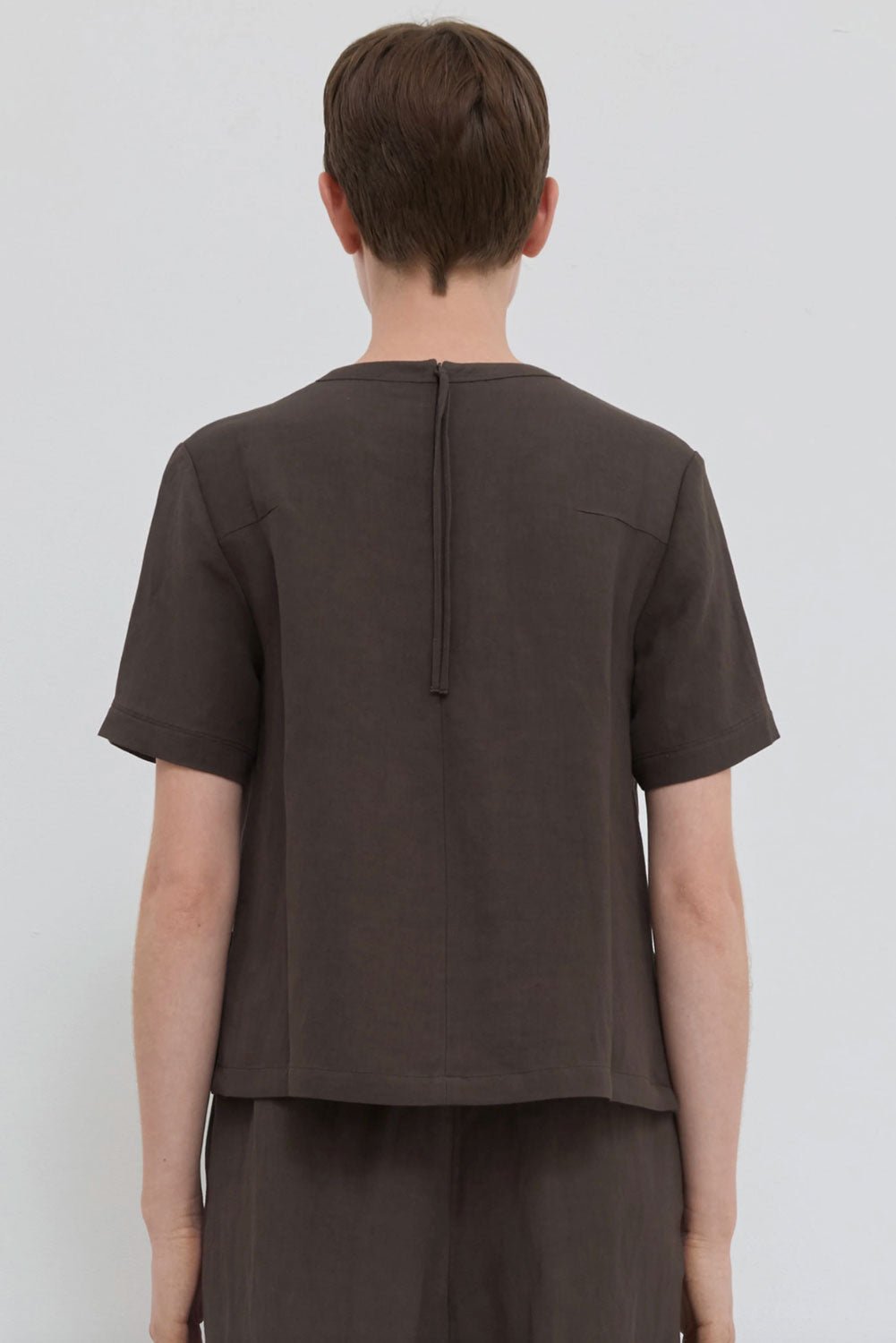 CHRISTIAN WIJNANTS - Tanto Top in Chestnut
