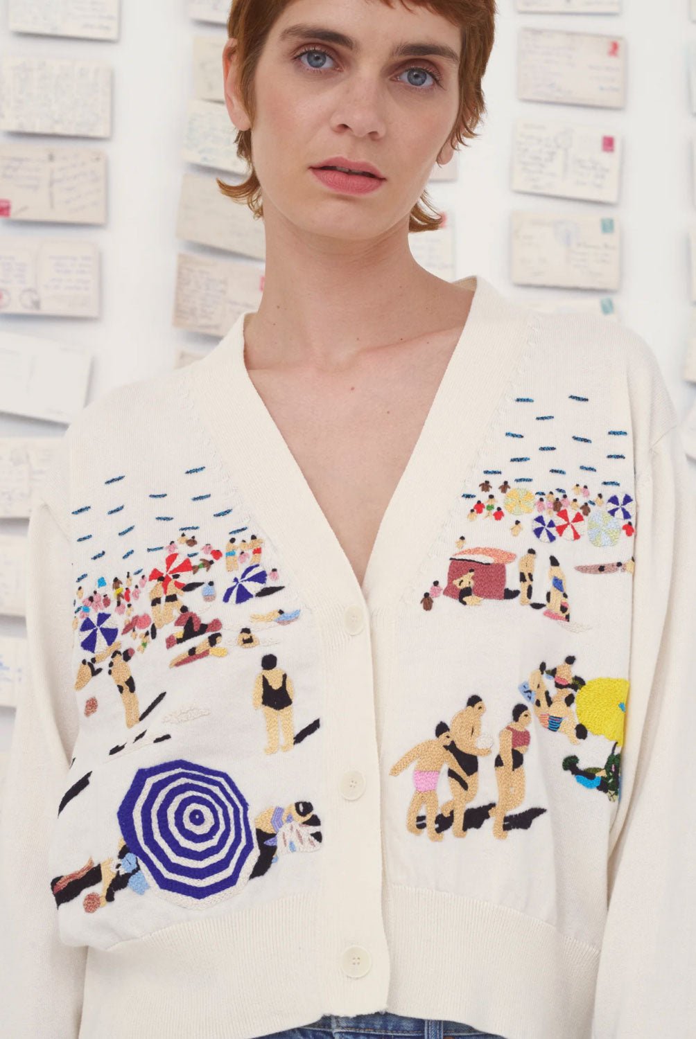 MII COLLECTION - Provence Cardigan in Natural