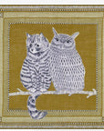 INOUI EDITIONS - CHOUETTE 70 Square Scarf in Khaki
