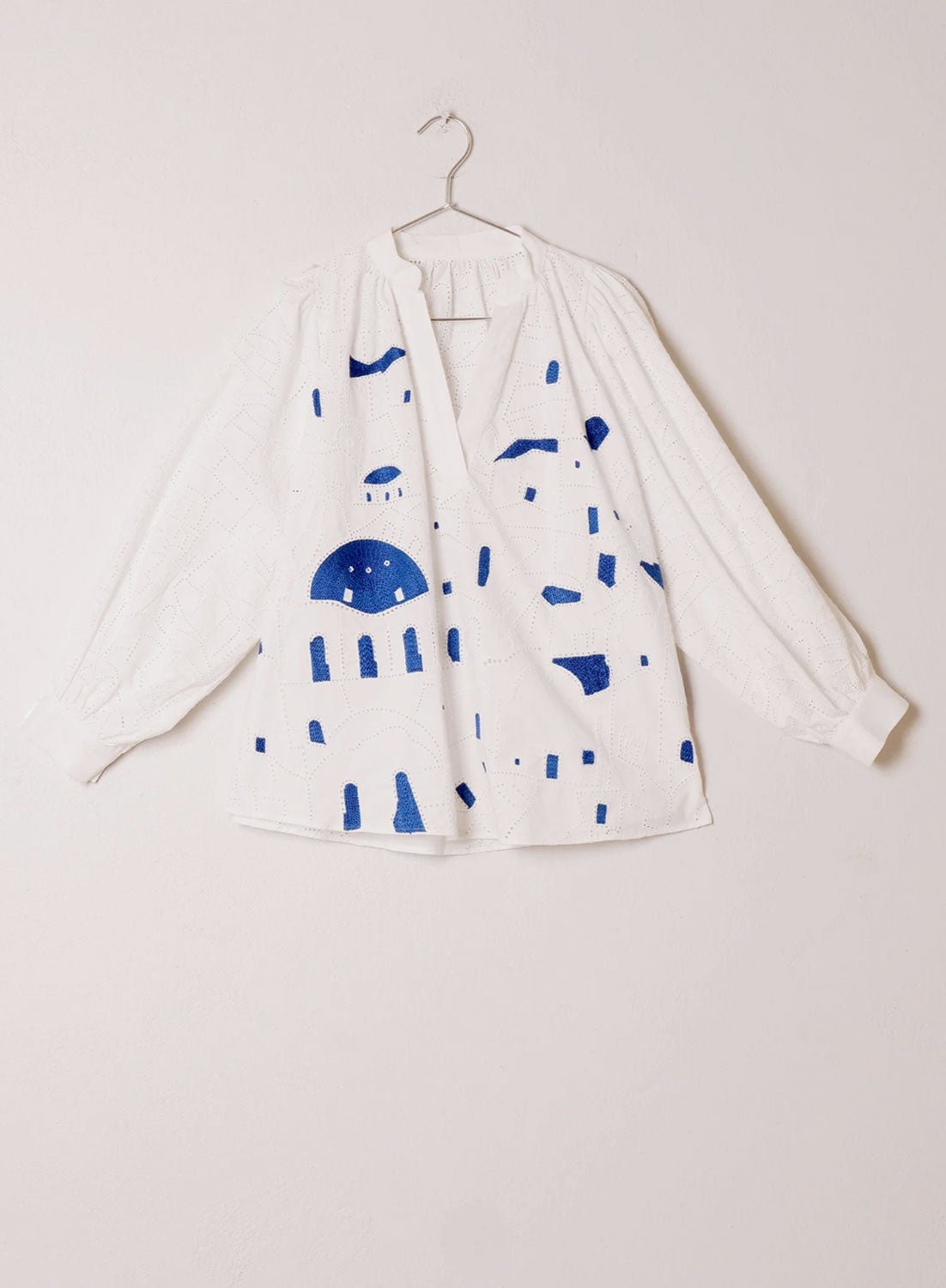 MII COLLECTION - Claudie Shirt in Blue Cyclades