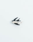 Wouters & Hendrix - SINGLE Small DAD Onyx Stud Earring in Silver