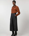 INDRESS - Emmanuel Denim Culottes in Navy