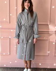 LES PRAIRIES DE PARIS - Robe Encre in Navy Stripes