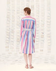 MII COLLECTION - EOS Dress in Pink Stripes