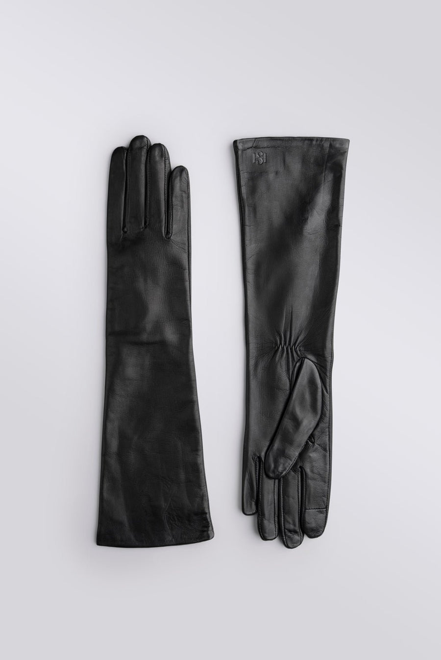 HANDSOME STOCKHOLM - Essentials Long Gloves in Black