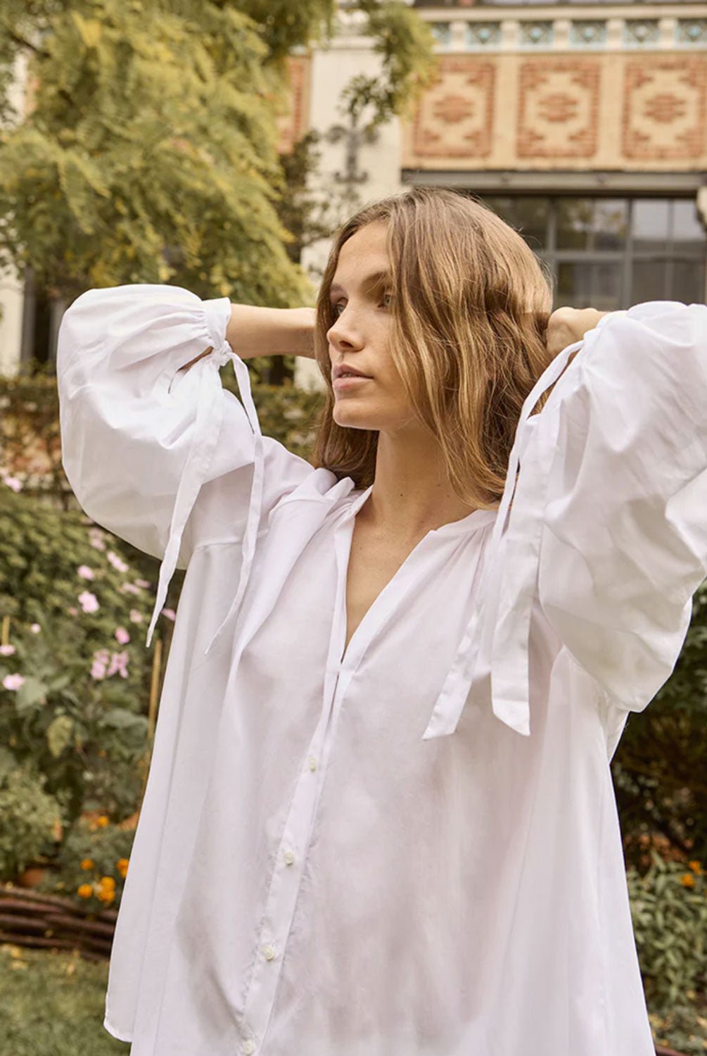 BOURRIENNE - Flirt Albini Shirt in White