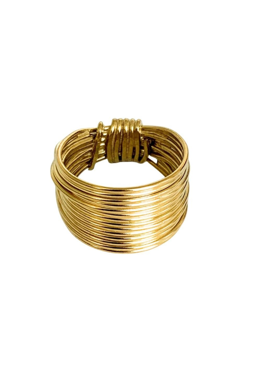 FLORENTIS - Hoop Ring in 18K Gold Vermeil